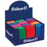 Astuccio 3 Zip Bicolors - 13 x 20 x7,5 cm - colori assortiti - Pelikan - immagine 8