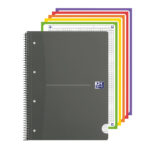 Maxiquaderno spiralato Office Essentials - A5+ - 5 mm - 240 pagine - 80 gr - colori assortiti - Oxford - immagine 2