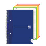 Maxiquaderno spiralato Office Essentials - A5+ - 1 rigo c/margine - 240 pagine - 80 gr - colori assortiti - Oxford - immagine 3
