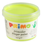 Ditacolor colori a dita - 100ml  - c/pennello - valigetta 6 colori fluo - Primo - immagine 2