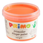 Ditacolor colori a dita - 100ml  - c/pennello - valigetta 6 colori fluo - Primo - immagine 3