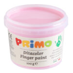 Ditacolor colori a dita - 100ml  - c/pennello - valigetta 6 colori pastello - Primo - immagine 4