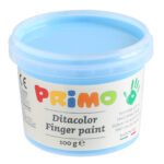 Ditacolor colori a dita - 100ml  - c/pennello - valigetta 6 colori pastello - Primo - immagine 6