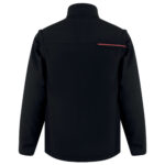 Giacca Softshell 2 in 1 Soccia - taglia XL - nero/rosso - Deltaplus - immagine 2