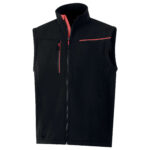 Giacca Softshell 2 in 1 Soccia - taglia XXL - nero/rosso - Deltaplus - immagine 3
