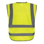 Gilet alta visibilità GILPOCK - poliestere riciclato - taglia XXL - giallo fluo - Deltaplus - immagine 3