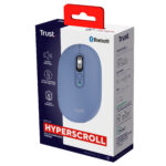 Mouse - ultrasottile - wireless - ricaricabile - Blu - Trust - immagine 6