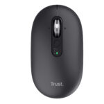 Mouse - ultrasottile - wireless - ricaricabile - Nero - Trust - immagine 2