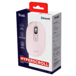 Mouse - ultrasottile - wireless - ricaricabile - rosa - Trust - immagine 6