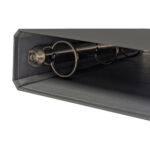 Raccoglitore ad anelli - 27 x 32 cm - Ø 30 mm - grigio scuro - BM - immagine 4