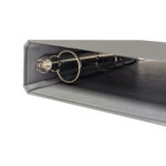 Raccoglitore ad anelli - 27 x 32 cm - Ø 30 mm - grigio chiaro - BM - immagine 3