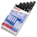 Marcatore permanente 103 - punta conica - da 1,5 a 3 mm - nero - Edding - immagine 3
