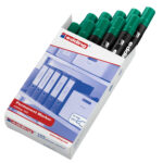 Marcatore permanente 103 - punta conica - da 1,5 a 3 mm - verde - Edding - immagine 3