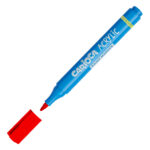 Marcatore Paint Marker acrilico - punta maxi - rosso - Carioca - conf. 8 pezzi - immagine 2