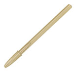 Penna sfera Cristal Glacè - 1.0 mm - fusto oro - Bic - conf. 20 pezzi - immagine 2