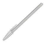 Penna sfera Cristal Glacè - 1.0 mm - inchiostro nero - fusto argento - Bic - conf. 20 pezzi - immagine 2