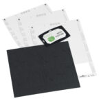 Portanome in cartoncino riciclato - 54 x 90 mm - Durable - conf. 20 pezzi - immagine 2