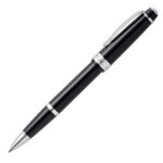 Penna roller Bailey Light - punta F - fusto nero/cromo - Cross - immagine 2