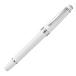 Penna stilografica Bailey Light - punta M - fusto bianco/cromo - Cross - immagine 3