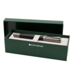 Penna roller Ritma - punta M - fusto nero - Monteverde - immagine 2