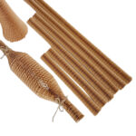 Manicotti in carta alveolare - 60 x 1 cm - avana - Methodo - conf. 20 pezzi - immagine 3