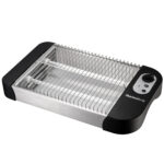 Bistecchiera elettrica BURGERONE 34 - con piastre removibili - 44.1 x 18.9 x 38 cm - 1800 W - nero - Melchioni family - immagine 2