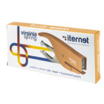 Cucitrice a pinza Virginia spring - arancio - Iternet - immagine 2