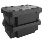 Coperchio per contenitore FABER BOX 40/30 litri - plastica - nero - 59,4 x 38,5 x 4.5 cm - Terry - immagine 3