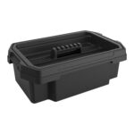 Vassoio per contenitore FABER BOX 40/30 litri - plastica - nero - 52 x 34,5 x 7 cm - Terry - immagine 3