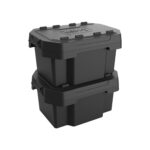 Coperchio per contenitore FABER BOX 15 litri - plastica - nero - 39,2 x 29 x 4,5 cm - Terry - immagine 3
