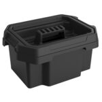 Vassoio per contenitore FABER BOX 15 litri - plastica - nero - 32 x 25 x 7 cm - Terry - immagine 3