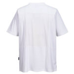 T-shirt chef unisex - maniche corte - taglia M - bianco - Portwest - immagine 2
