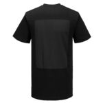 T-shirt chef unisex - maniche corte - taglia XXL - nero - Portwest - immagine 2