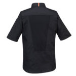 Giacca cuoco MeshAir Pro - maniche corte - taglia XL - nero - Portwest - immagine 2
