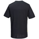 T-shirt DX4 - maniche corte - antibatterica - taglia XL - nero - Portwest - immagine 2