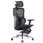 Seduta ergonomica - con braccioli regolabili - nero - Unisit - immagine 2
