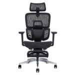 Seduta ergonomica - con braccioli regolabili - nero - Unisit - immagine 4