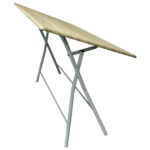 Tavolo Thiny big - 100 x 70 x 75 cm - effetto legno - Verdelook - immagine 2