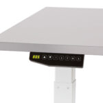 Scrivanie motorizzate - 140 x 80 x 116 cm  - bianco - Rocada - immagine 2