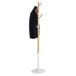 Appendiabiti - Ø35,5 x H175 cm - legno - bianco - Alba - immagine 2