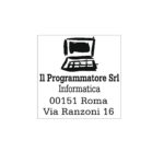 Timbro quadrato 4923 - personalizzabile - 30 x 30 mm - 7 righe - autoinchiostrante - Trodat - immagine 2
