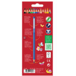 Matite colorate Color Grip - acquerellabili - Faber-Castell - scatola 12 pezzi - immagine 2