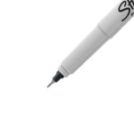 Marcatore permanente ultrafine - punta 0,5mm - nero - Sharpie - blister 2 pezzi - immagine 3