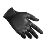 Guanti in nitrile N85B - ultra resistenti - tg XXL - nero - Reflexx - conf. 50 pezzi - immagine 2