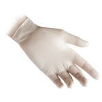 Guanti in lattice R40 - c/polvere - tg XS - bianco - Reflexx - conf. 100 pezzi - immagine 2