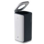 Cestino gettacarte Wastee - per raccolta differenziata - 60 L - Grigio - Kobra - immagine 2