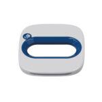 Cestino gettacarte Wastee - per raccolta differenziata - 60 L - Blu - Kobra - immagine 4