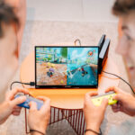 Monitor portatile - 13.3" - WUXGA Touch ALU con Wireless - Power bank incluso 5000mAh - Verbatim - immagine 6