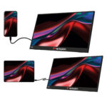 Monitor portatile - 14"- FHD Touchscreen LIGHT - Verbatim - immagine 2