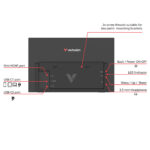 Monitor portatile - 14"- FHD Touchscreen LIGHT - Verbatim - immagine 4